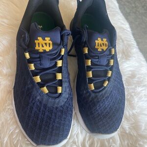 Under Armour Navy and Yellow Men's Shoes